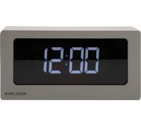 Karlsson - Reloj de mesa, juego de regalo - Gris cálido - 25 x 7 x 12,5 cm