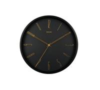 Karlsson - Reloj de pared Belle - Negro - Ø35 cm