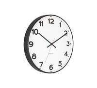 Karlsson - Reloj de pared, diseño clásico, tamaño medio - Blanco