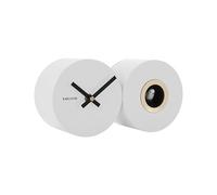 Karlsson Reloj de pared Duo Cuckoo - Blanco (KA5789WH)