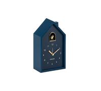 Karlsson Reloj de pared moderno de cuco 'ORO' - Azul (KA6077DB)