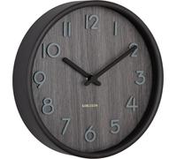 Karlsson - Reloj de pared Pure Small - Nogal