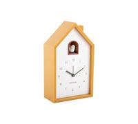 Karlsson - Reloj despertador "Cuco Moderno" - Amarillo - 12x6x20 cm