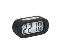 Karlsson - Reloj, Despertador Gummy - Silicona - Negro - 7 x 14 x 5 cm