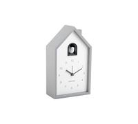 Karlsson Reloj Despertador Moderno Cuckoo, 12 x 6 x 20 cm, Rectangular, termoplástico, Reloj Despertador para Dormitorio