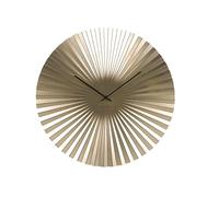 Karlsson Relojes de Pared Modernos KA5658GD, Metal, Oro, 50 x 50 x 3,5 cm