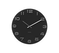 Karlsson Vintage - Reloj de Pared, Caja de Color Negro
