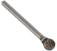 KARNASCH 114034007 Pernos de Fresado de Metal Duro, Cónica Punta Recta, KUD Forma, HP-9 Dentado,