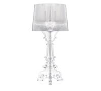 Kartell Bourgie, Lámpara de mesa, Cristal, con regulador de intensidad | Bourgie coniuga classicità, ricchezza e tradizione all'innovazione tecnologica. La base, in stile barocco, è costituita da