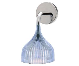 Kartell È, aplique de pared, color azul