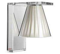 Kartell Light-Air, aplique de pared, vidrio transparente/beige