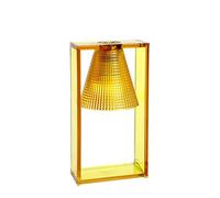 Light-Air Lámpara de Mesa Esculpida Ámbar