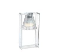 Light-Air Lámpara de Mesa Esculpida Cristal Claro