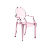 Kartell Lou Ghost - Silla Rosa, 39 x 37 x 63 cm, Embalaje de 1