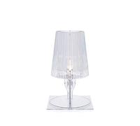 Kartell Take, Lámpara de mesa, Cristal, Transparente