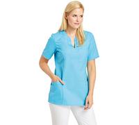 kasack7 Chaqueta pullover 1/2 Arm ligero tejido (S, turquesa)