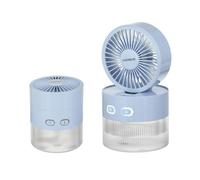KASANOVA MINI VENTILADOR CON NEBULIZADOR AZUL