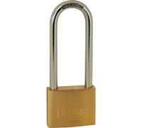 Kasp K12050L80D - Candados de latón con arco largo - 50x80mm