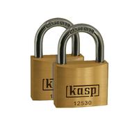 Kasp K12530D2 Premium Candado de Latón - 30mm - Doble