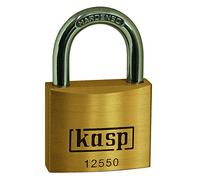 Kasp K12550A5 - Candados de latón de Primera Calidad, Cerradura: una Sola Llave para Todos los candados - 50 mm