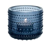 Kastehelmi - Soporte para Velas, Vidrio, Azul Lluvia, Estándar
