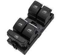 KASturbo 5G0959857 Botón de interruptor principal de ventana de energía eléctrica para Golf Mk7 Passat Touran Tiguan Arteon Karoq Kodiq Superb Leon 5GG 959857 A 5G0959857C 5G0959857B 5G0959857D