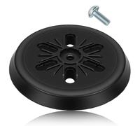 KASturbo 631158000 - Placa de lija para Metabo SXE 450 6 SXE 425 XL 27627 (150 mm/6 pulgadas, con 6 orificios de extracción de polvo)