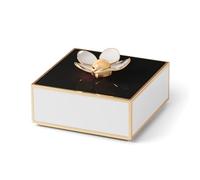 Kate Spade New York Make It Pop - Caja floral, 0.95 libras, color negro y blanco