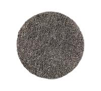 Kateha Alfombra Shaggy redonda White/charcoal. 220 cm