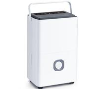 Katenpo 65L/Día 4.5L Po Deshumidificador Eléctrico de Gran Capacidad | Potente Compresor Bajo Consumo Drenaje Continuo Silencioso para Casa/Baño/Habitación/Oficina/Garaje/Trastero