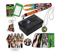 KATSEYE Merch 98pcs para EYEKONS Kpop Regalo de colección para niñas D