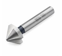 KATSU Broca Avellanadora 90 Grados 25mm Broca Cortadora de Chaflán de 3 Flautas HSS 6542 para Metal Acero Madera, Cortadora de Molino de Perforación de Posicionamiento 12740615