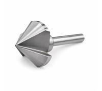 KATSU Broca Avellanadora 90 Grados 60mm Broca Cortadora de Chaflán de 3 Flautas HSS 6542 para Metal Acero Madera, Cortadora de Molino de Perforación de Posicionamiento 12740627