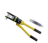 KATSU Crimpadora Hidráulica Herramienta con 11 Matrices de Acero 16-300 mm², kit de Herramientas de Cable Eléctrico Hidráulico de Alta Presión Manual para Terminales de Cobre Aluminio 416374