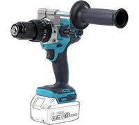 KATSU FIT-BAT 21V Taladro Percutor Inalámbrico Brushless, Motor sin Escobillas, Taladro de Impacto con 13mm Portabrocas sin Llave, 2 Velocidad y luz LED, sin Batería 102388