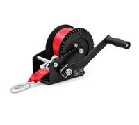 KATSU Tools Cabrestante Manual Pesado 1600lbs 725kg con Correa de Poliéster de 10m, para Remolques de Barco, Caravana, Coche, Camión y Uso Marino 325922