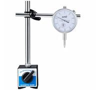 KATSU Tools Indicador de prueba de cuadrante Indicador DTI 0-10 mm con base magnética 40111963