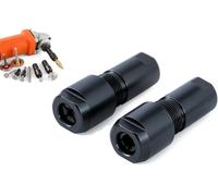 KATSU Tools Juego de 2 adaptadores convertidores para amoladora angular, de M10 a 3 mm y 6 mm. Herramienta de conversión para herramientas rotativas para esmerilar, pulir y tallar.