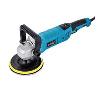 KATSU Tools Pulidora eléctrica coche 1200 W 150 mm - rotativa, 6 velocidades variables, lijadora angular máquina de encerado detailing