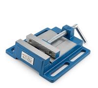 KATSU Tornillo de Banco de Prensa de Taladro 4" 100mm Pilar Banco Taladro Vice Abrazadera para Mantenimiento de Maquinaria de Fresadora de Taller (Rango Económico) 40227540