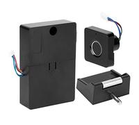 Kavolet Cerradura de Gabinete con Huella Digital, Cerraduras Electrónicas Inteligentes para Puertas de Gabinetes, Cerradura para Cajones Muebles, Cajón Archivos Oculto sin L