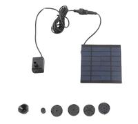 Kavolet Mini Bomba Solar Agua para Piscina de Jardín, Kit de Panel de Alimentación