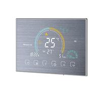 Kavolet Termostato programable Inteligente WiFi para Caldera de Agua/Gas, con índice UV/Pantalla de Humedad/función de Bloqueo, Control de aplicación de Voz