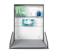 KAWA HPL | Cambiador de pared de timkid | Certificado TÜV y GS (blanco)