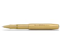 Kaweco Pen Bolígrafo de gel Brass Sport – Punta 0,7 mm, para zurdos y diestros, bola cerámica, oro