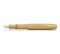 Kaweco Pen Pluma estilográfica Brass Sport I – latón, plumín acero, 13,5 cm, M