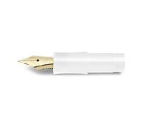 Kaweco Classic Front Part White with Spare Nib Gold F