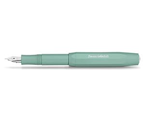 Kaweco COLLECTION Pluma Estilográfica Smooth Sage I Pluma Estilográfica Premium con Plumín de Acero para Cartuchos de Tinta