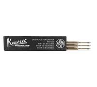 Kaweco G2 - Recambio para bolígrafo (3 unidades, 1,4 mm), color negro