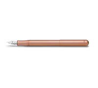 Kaweco Pluma estilográfica Liliput cobre exclusiva para cartuchos caja metálica retro 12,5 cm M